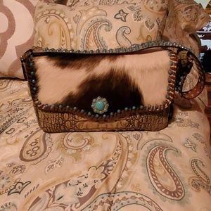 Allagotar leather purse
